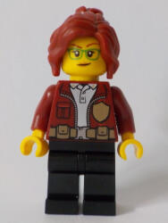 LEGO® Minifigurák Fire Chief, Female - Freya McCloud cty1012 (cty1012)