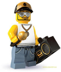 LEGO® Minifigurák Minifigura 3. sorozat- Rapper col03-15 (col03-15)