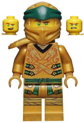 LEGO® Minifigurák Lloyd (Golden Ninja), Right Shoulder Armor, Yellow Head - Legacy njo654 (njo654)