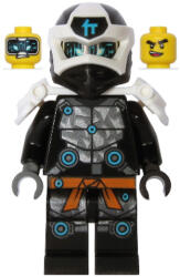 LEGO® Minifigurák Cole - Digi Cole, Shoulder Armor with Scabbard njo0588 (njo0588)