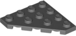 LEGO® Alkatrészek (Pick a Brick) Sötét Kékesszürke 4x4 Módosított Lap 4210728 (4210728)