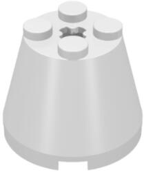 LEGO® Alkatrészek (Pick a Brick) Fehér 3X3X2 Ívelt Elem 6188466 (6188466)