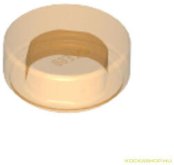 LEGO® Alkatrészek (Pick a Brick) Átlátszó Narancssárga 1x1 Lapos Kerek Elem 6514197 (6514197)