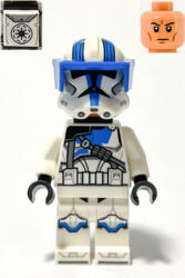 LEGO® Minifigurák 501-es Légió Klónkatonája - Hátizsákkal és Kék Napellenzővel sw1247 (sw1247)