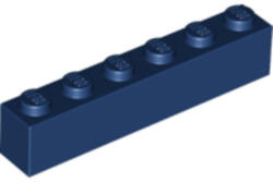 LEGO® Alkatrészek (Pick a Brick) Sötétkék 1x6 Elem 6221672 (6221672)