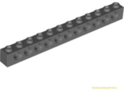 LEGO® Alkatrészek (Pick a Brick) Sötét Kékesszürke 1X12 Technic Elem Oldalán 11 Lyukkal 4210963 (4210963)