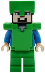 LEGO® Minifigurák Steve - Bright Green Legs, Helmet, and Armor min140 (min140)