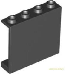 LEGO® Alkatrészek (Pick a Brick) Fekete 1x4x3 Fal Elem - használt 4105207 (4105207)