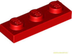 LEGO® Alkatrészek (Pick a Brick) Piros 1X3 Lapos Elem 362321 (362321)