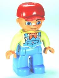 LEGO® Minifigurák DUPLO LEGO Ville, Földműves figura 47394pb167 (47394pb167)