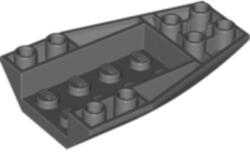 LEGO® Alkatrészek (Pick a Brick) Sötét Kékesszürke 4x6 Inverz Íves Elem 4636417 (4636417)