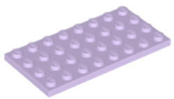 LEGO® Alkatrészek (Pick a Brick) Levendula 4 x 8 Lapos elem 6204114 (6204114)