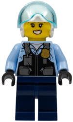 LEGO® Minifigurák Police Officer - Rooky Partnur, Jet Pilot with Dark Blue Pants cty1374 (cty1374)