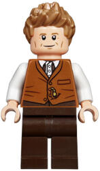LEGO® Minifigurák Newt Scamander - Dark Orange Vest hp165 (hp165)
