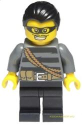 LEGO® Minifigurák Álarcos Betörő Bajusszal cty0363 (cty0363)