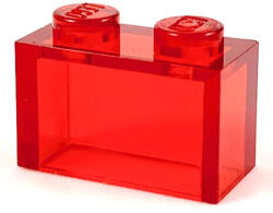 LEGO® Alkatrészek (Pick a Brick) Átlátszó piros 1X1X2 Elem 6244905 (6244905)