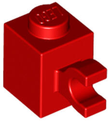 LEGO® Alkatrészek (Pick a Brick) Piros 1X1 Kocka Függőleges Tartóval 4535766 (4535766)