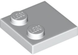 LEGO® Alkatrészek (Pick a Brick) Fehér 2x2 Lapos Elem 2 Gombbal 6218822 (6218822)