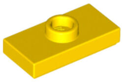 LEGO® Alkatrészek (Pick a Brick) Sárga 1x2 Módosított Elem 1 Bütyökkel 6092583 (6092583)