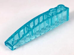 LEGO® Alkatrészek (Pick a Brick) Átlátszó Világoskék 1x6 Ívelt Lejtő 6032418 (6032418)
