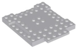 LEGO® Alkatrészek (Pick a Brick) Világos kékesszürke 8 x 8 módosított lap 6055165 (6055165)