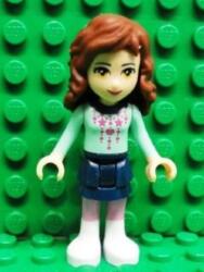 LEGO® Minifigurák Olivia mentaszínű felsőben frnd030 (frnd030)
