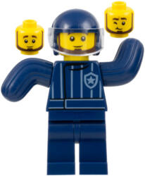 LEGO® Minifigurák Police Dog Trainer, Dark Blue Helmet, Bite Suit cty1526 (cty1526)