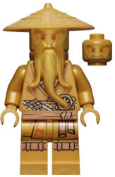 LEGO® Minifigurák Wu Sensei - Legacy, Pearl Gold Robe njo658 (njo658)