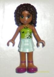 LEGO® Minifigurák Friends Andrea minifigura lime színű felsőben frnd024 (frnd024)