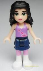 LEGO® Minifigurák Friends Emma figura, sötétkék szoknya, lila felső FRND007 (FRND007)