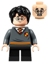LEGO® Minifigurák Harry Potter - Griffendéles pulóver címerrel, Fekete nadrág hp265 (hp265)