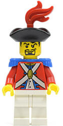 LEGO® Minifigurák Birodalmi Katona - Tiszt Kalappal Piros Tollal pi085 (pi085)