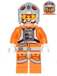 LEGO® Minifigurák Hósikló pilóta világos kékesszürke sisak sw0607 (sw0607)