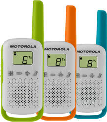 Motorola T42 3 darabos adóvevő szett, walkie talkie