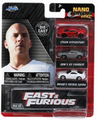 Simba Toys Simba: Fast Furious 3-Pack Nano Cars Wave 4 (253201004)