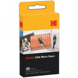 Kodak 2' x 3' Zink Zero-Ink fotópapír (20 db / csomag) (KO-RODZ2X320)