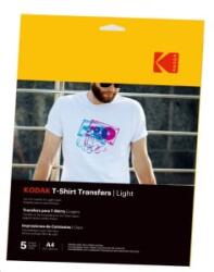 Kodak pólóra vasalható hőtranszfer fotópapír, világos színű pólókhoz, A4, 5db (KO-3510560) (KO-3510560)