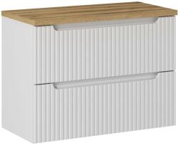 Comad Set dulap Comad Nova White NOVA WHITE 82-80-2S, blat Comad Nova Oak NOVA OAK A 89-80 (SETNOWBOAK80CMS)