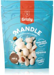 Grizly Mandula fehér csokoládéban kókusszal ízesített diófélék csokoládéban 250 g