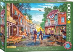 EUROGRAPHICS 1000 db-os puzzle - Wild West County, Davison (6000-6028) (6000-6028)