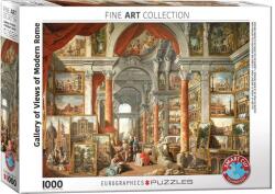 EUROGRAPHICS 1000 db-os puzzle - Fine Art Collection - Gallery of Views of Modern Rome (6000-6036) (6000-6036)