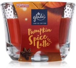 Glade Pumpkin Spice Latté lumânare parfumată 204 g