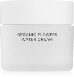 Whamisa Organic Flowers Water Cream könnyű hidratáló krém dehidratált bőrre 50 ml