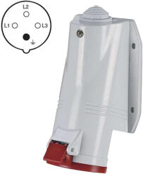 EMOS EMOS A6210, SCAME ipari falon kívüli aljzat 4p 16a/400v IP44 (A6210)