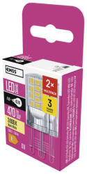 EMOS EMOS ZQ9544.2, LED izzó Classic JC / G9 / 4 W (40 W) / 470 lm / meleg fehér 2db (ZQ9544-2)