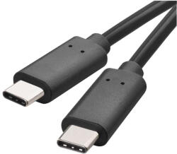 EMOS brand of Legrand EMOS SM7022BL, Töltő- és adatkábel USB-C 3.1 / USB-C 3.1, 1 m, fekete (SM7022BL)