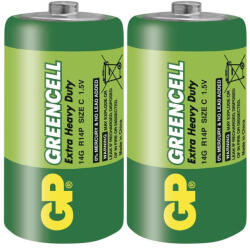 GP Batteries EMOS B1230, GP Greencell elem C 2db/fólia (B1230)