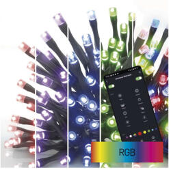 EMOS EMOS D4ZR01, GoSmart LED karácsonyi fényfüzér, 8 m, kültéri és beltéri, RGB, programokkal, időz, wifivel (D4ZR01)