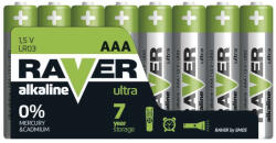 RAVER EMOS B79118, RAVER Alkáli Elem LR03 (AAA) 8DB/BLISZTER (B79118)
