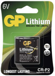 GP Batteries EMOS B1502, GP Lítium elem CR-P2 1db/bliszter (B1502)